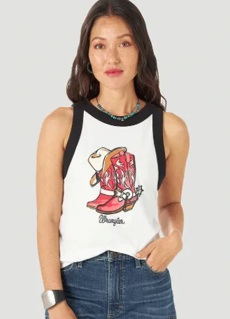 112315071- Wrangler Women's Retro Graphic Tank