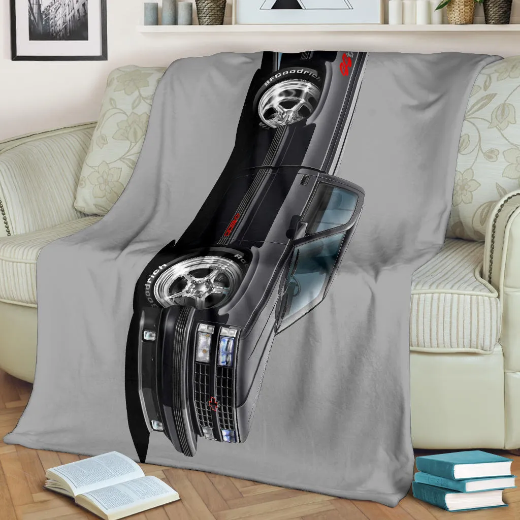 1990 454SS Pickup Truck Car Art Premium Blanket