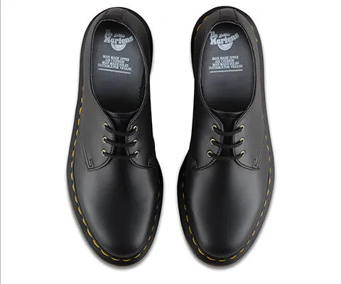 3 Eye Vegan 1461 Shoe in Black from Dr. Martens