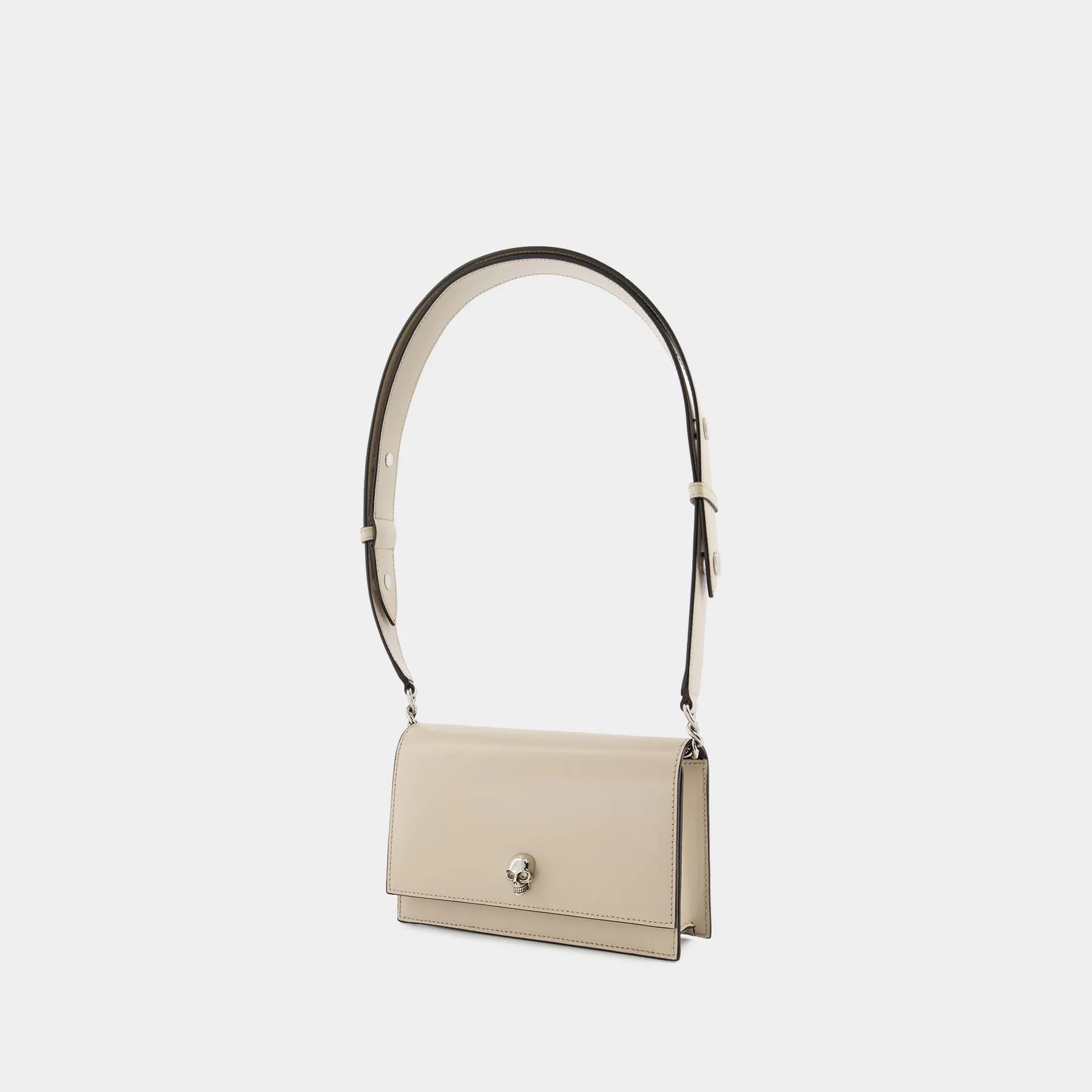 Alexander McQueen  Small Skull Crossbody - Alexander McQueen - Leather - Camel