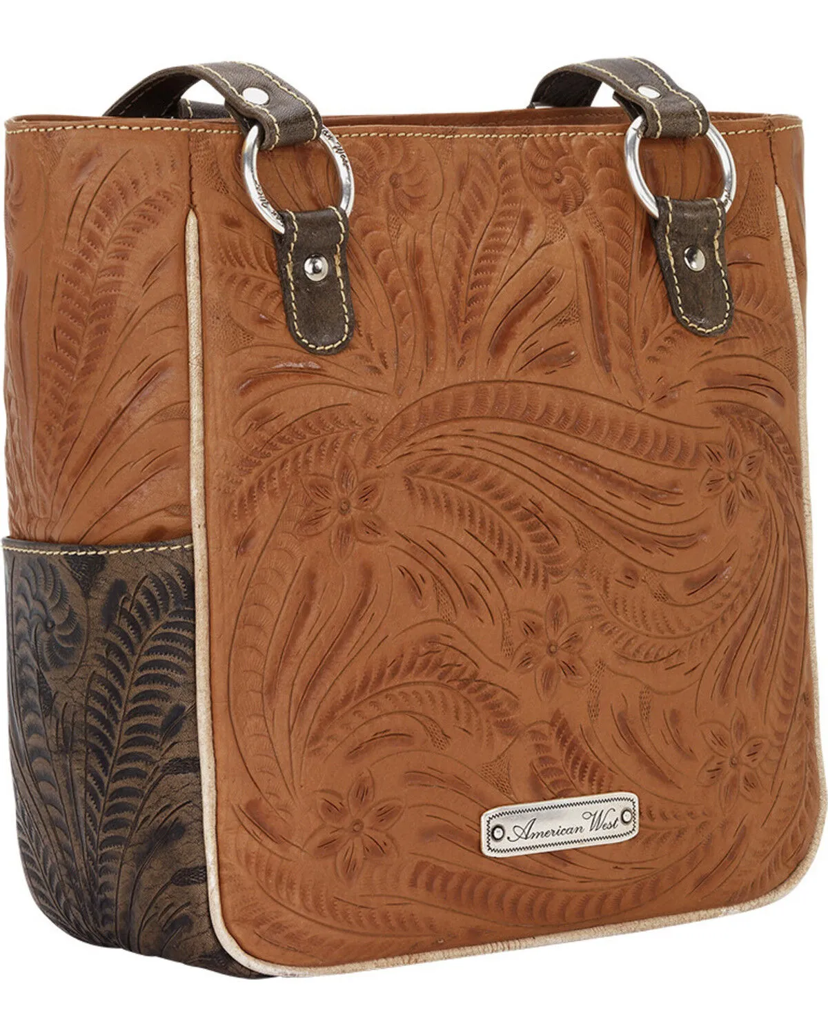 American West Women's Golden Desert Wildflower Tote