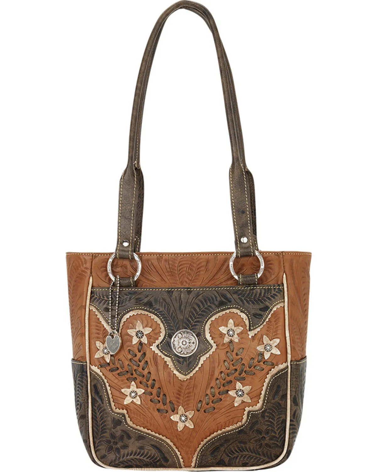 American West Women's Golden Desert Wildflower Tote