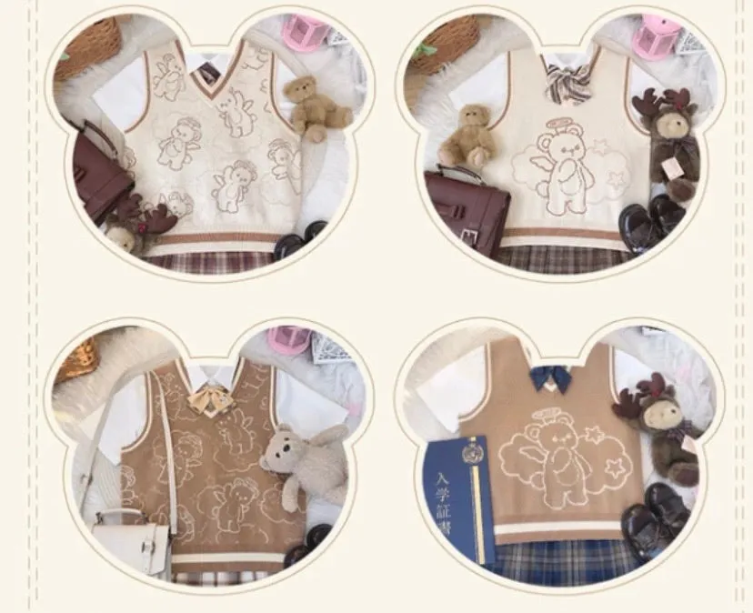 angel soft bear vest