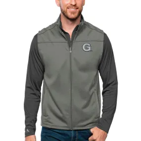 Antigua Georgetown Hoyas Steel Links Full-Zip Golf Vest