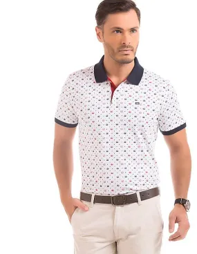 Arrow Printed Regular Fit Polo Shirt