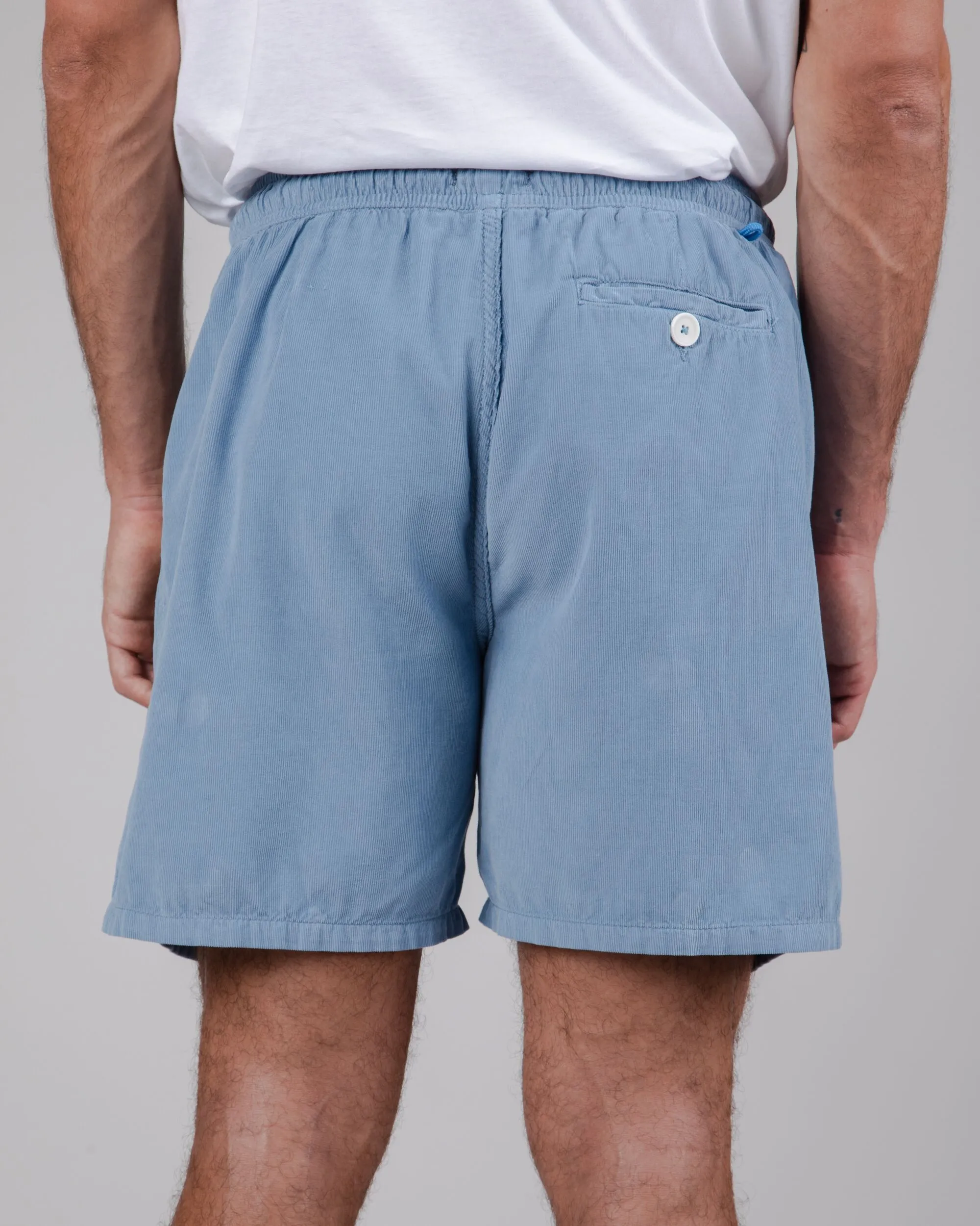 Baby Cord Short Blue