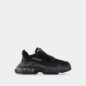 Balenciaga  Triple S Clearsole Sneakers - Balenciaga -  Black