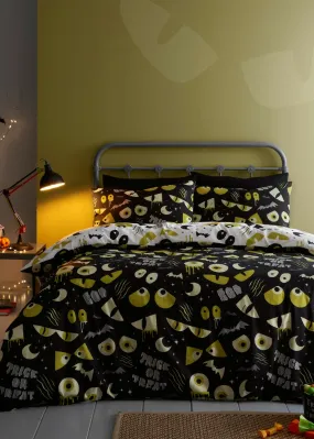 Bedlam Halloween Trick or Treat Duvet Cover Set