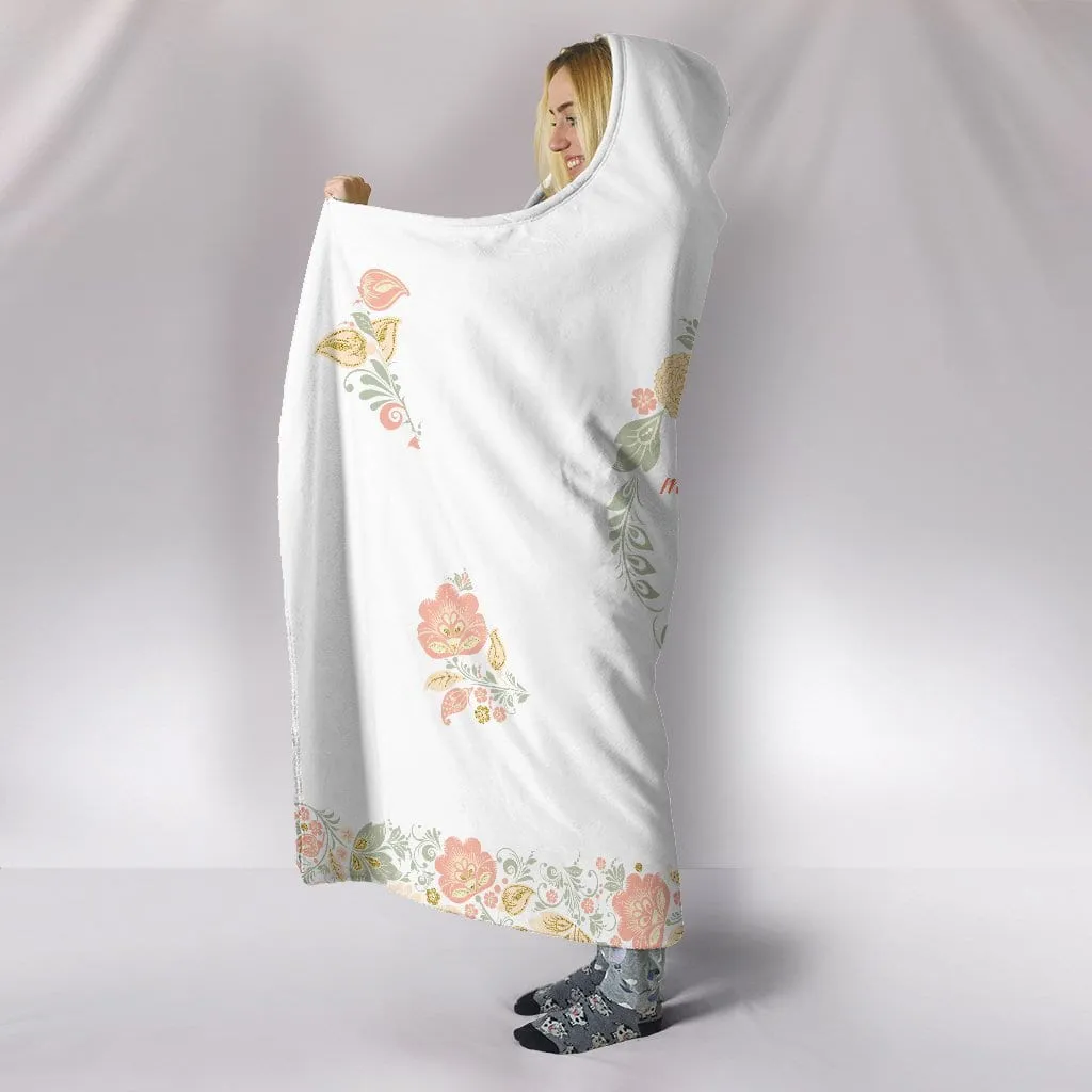 Best Mom Promoted to Geema Hooded Blanket