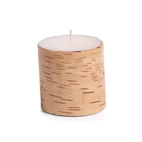 Birchwood Scented Pillar Candles