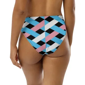 Blue Pink White Pride Recycled Bikini Bottom