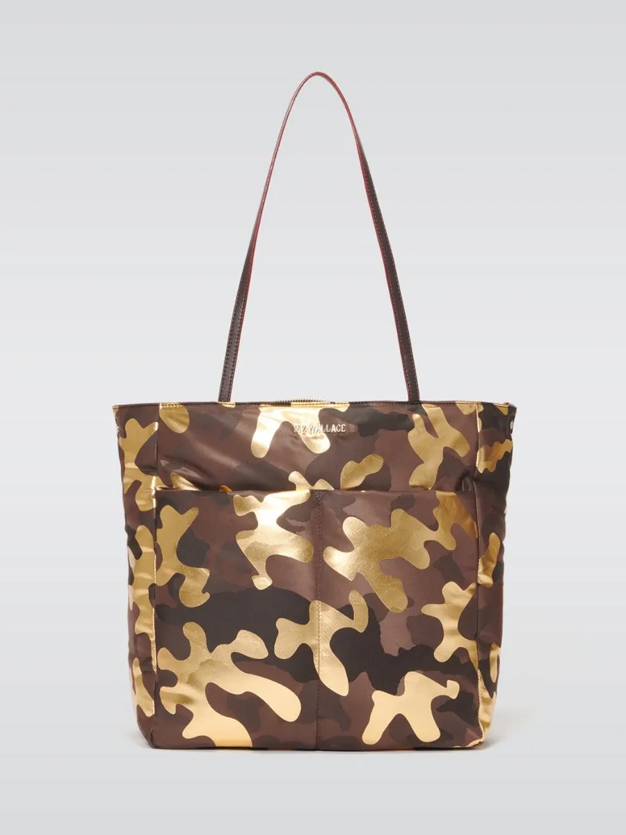 Bowery Quatro Tote - Gold Camo Bedford