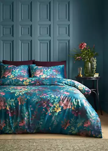 Bridgerton By Catherine Lansfield Romantic Floral Duvet Cover Set | Kaleidoscope