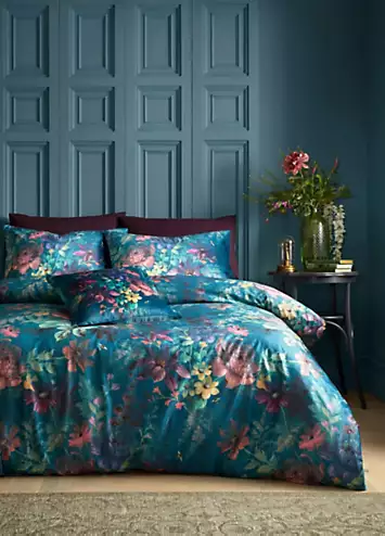 Bridgerton By Catherine Lansfield Romantic Floral Duvet Cover Set | Kaleidoscope