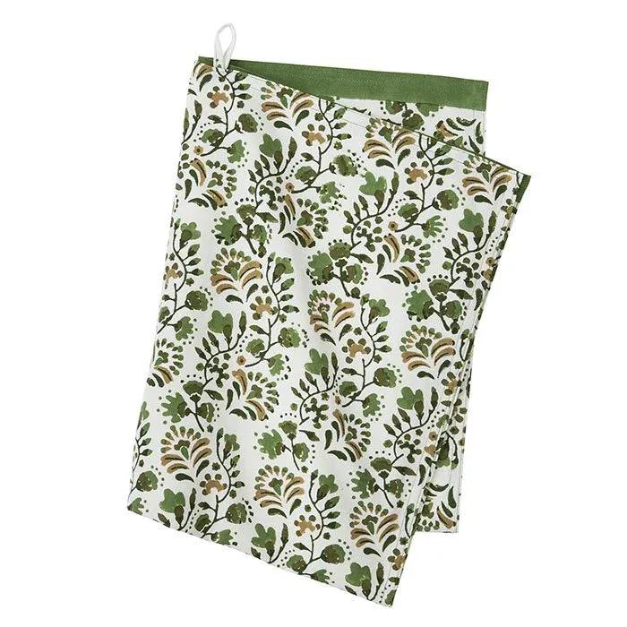 Bungalow Printed Cotton Tea Towels