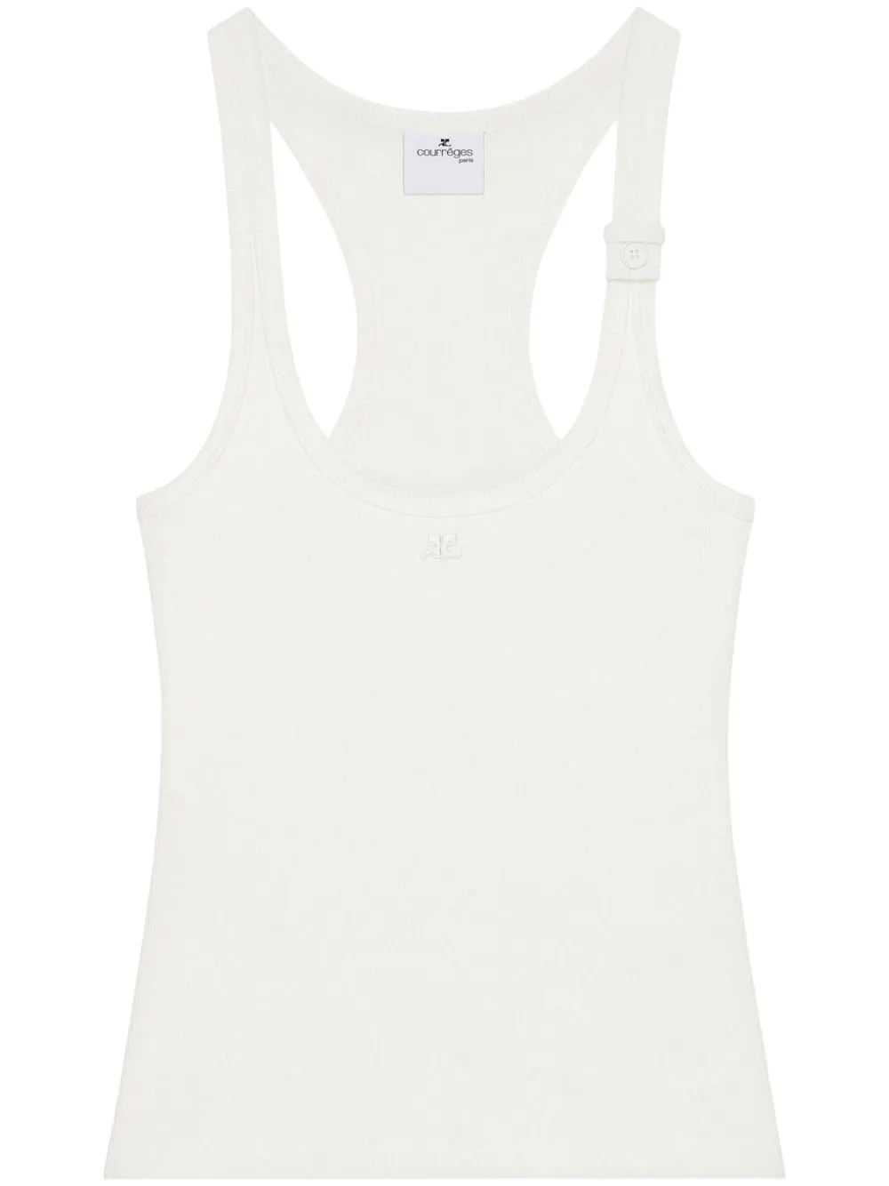 Courreges 90s Ribbed Tank Top