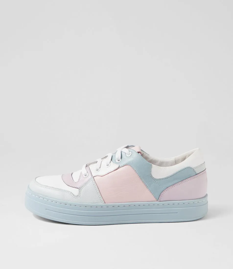 DJANGO & JULIETTE Norde Pale Blue Multi Sneakers