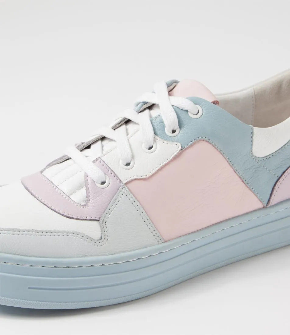 DJANGO & JULIETTE Norde Pale Blue Multi Sneakers