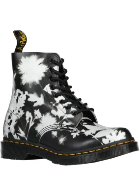 Dr. Martens 1460 Pascal Leather Boots Black White