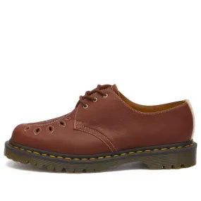 Dr. Martens 1461 Tumble Leather Cut-Out Shoe Sneakers in Mid Tan