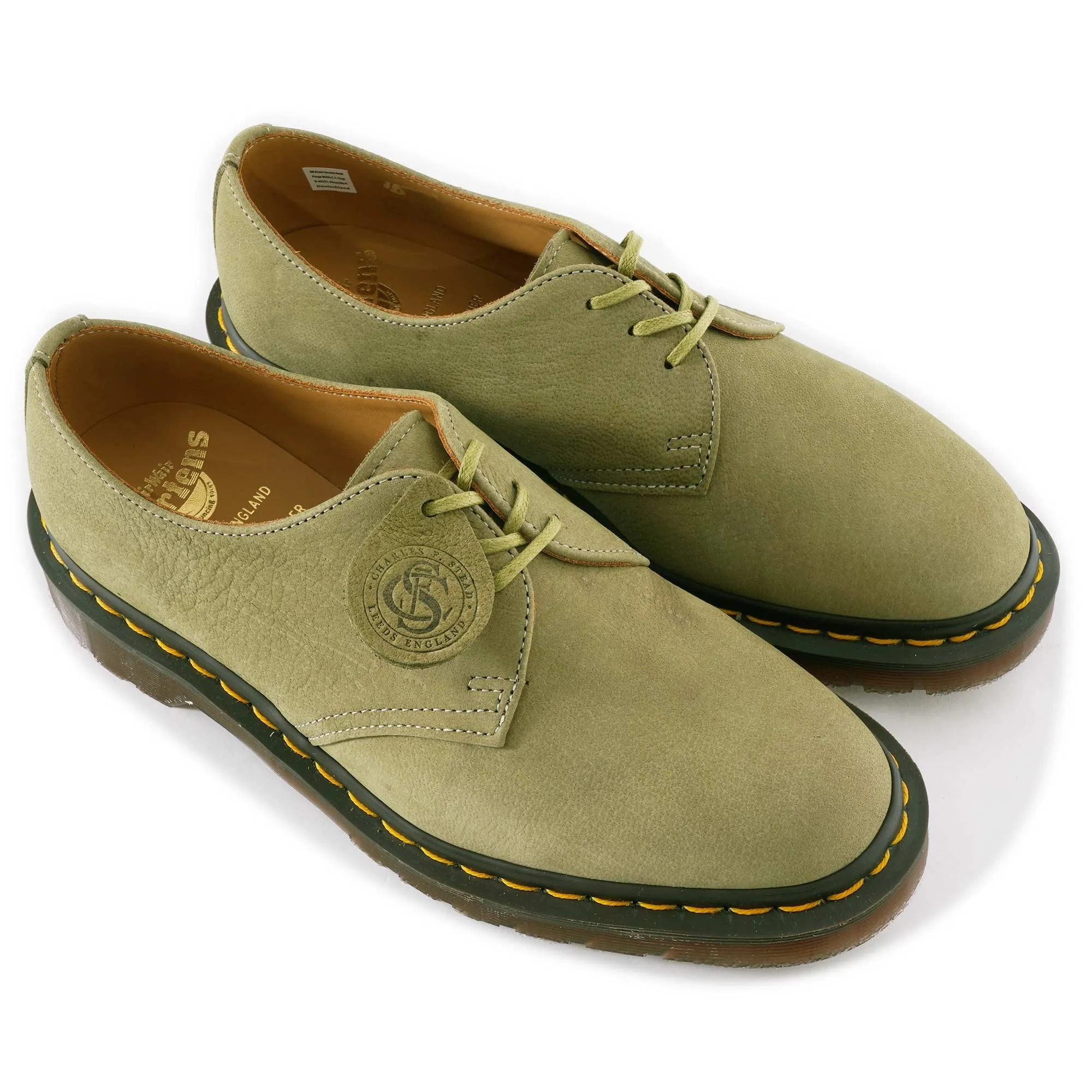 Dr. Martens Made In England 1461 Savannah Nubuck - Green