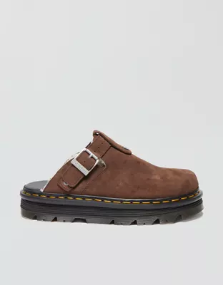 Dr. Martens Men's Zebzag Slingback Platform Mule Shoe-