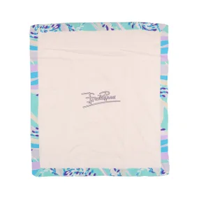 Emilio Pucci Kids Reversible Multicolor Baby Blanket AW22