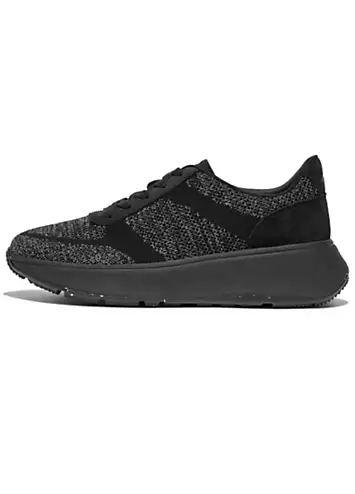 F-Mode E01 Knit Flatform Trainers by FitFlop | Look Again