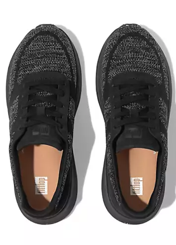 F-Mode E01 Knit Flatform Trainers by FitFlop | Look Again