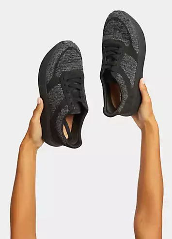 F-Mode E01 Knit Flatform Trainers by FitFlop | Look Again