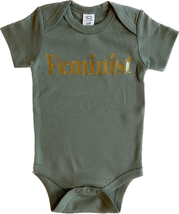 Feminist Onesies, Short Sleeve