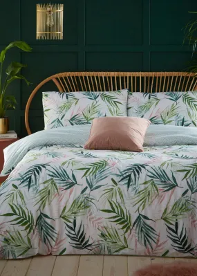 furn. Bali Palm Tropical Duvet Cover Set