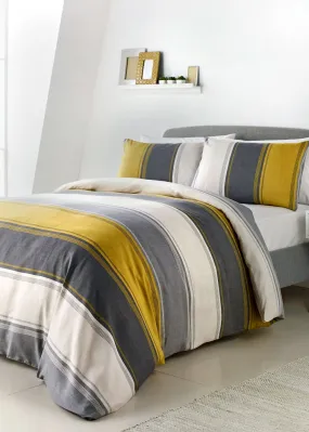 Fusion Betley Yellow Duvet Cover Set