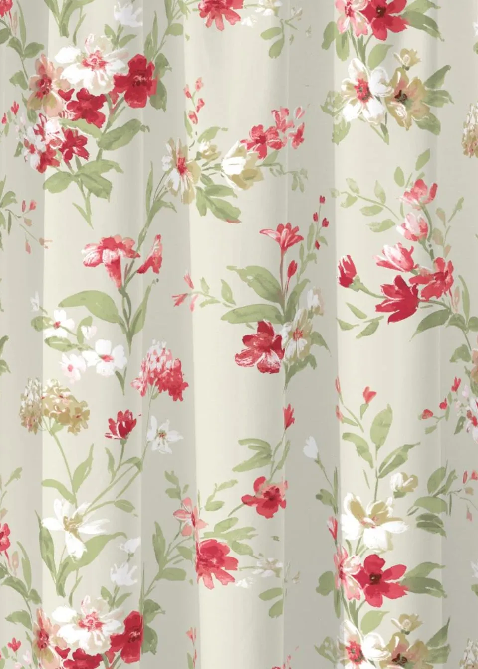 Fusion Jeannie Cream Pencil Pleat Curtains