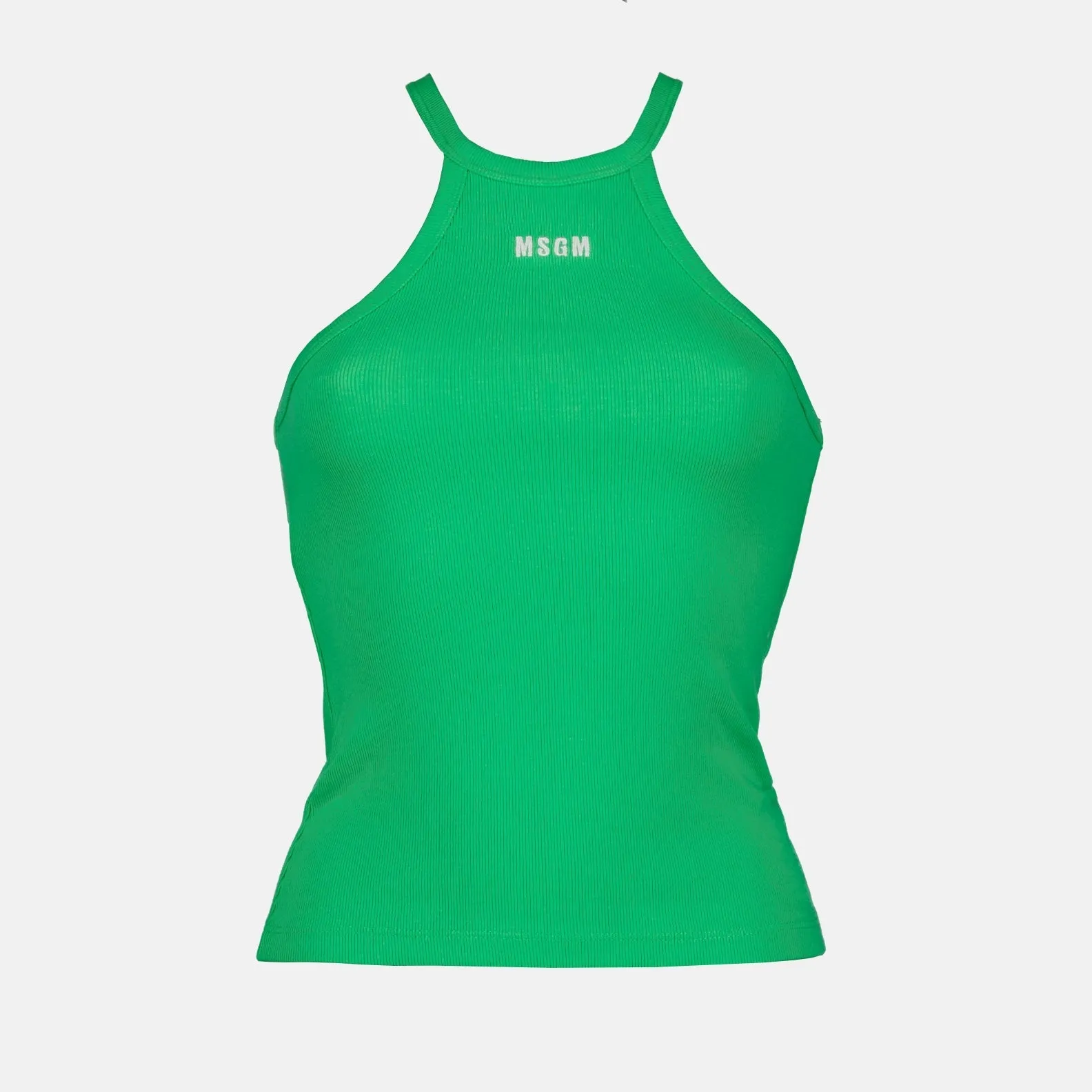 Green Logo Tank Top