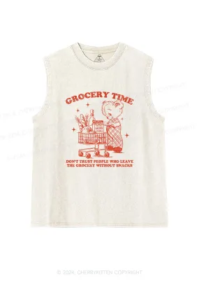 Grocery Time Y2K Washed Tank Cherrykitten