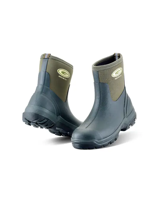 Grubs Midline Wellington Boot Green