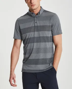     Hansen Stripe Polo   Green Label Collection  