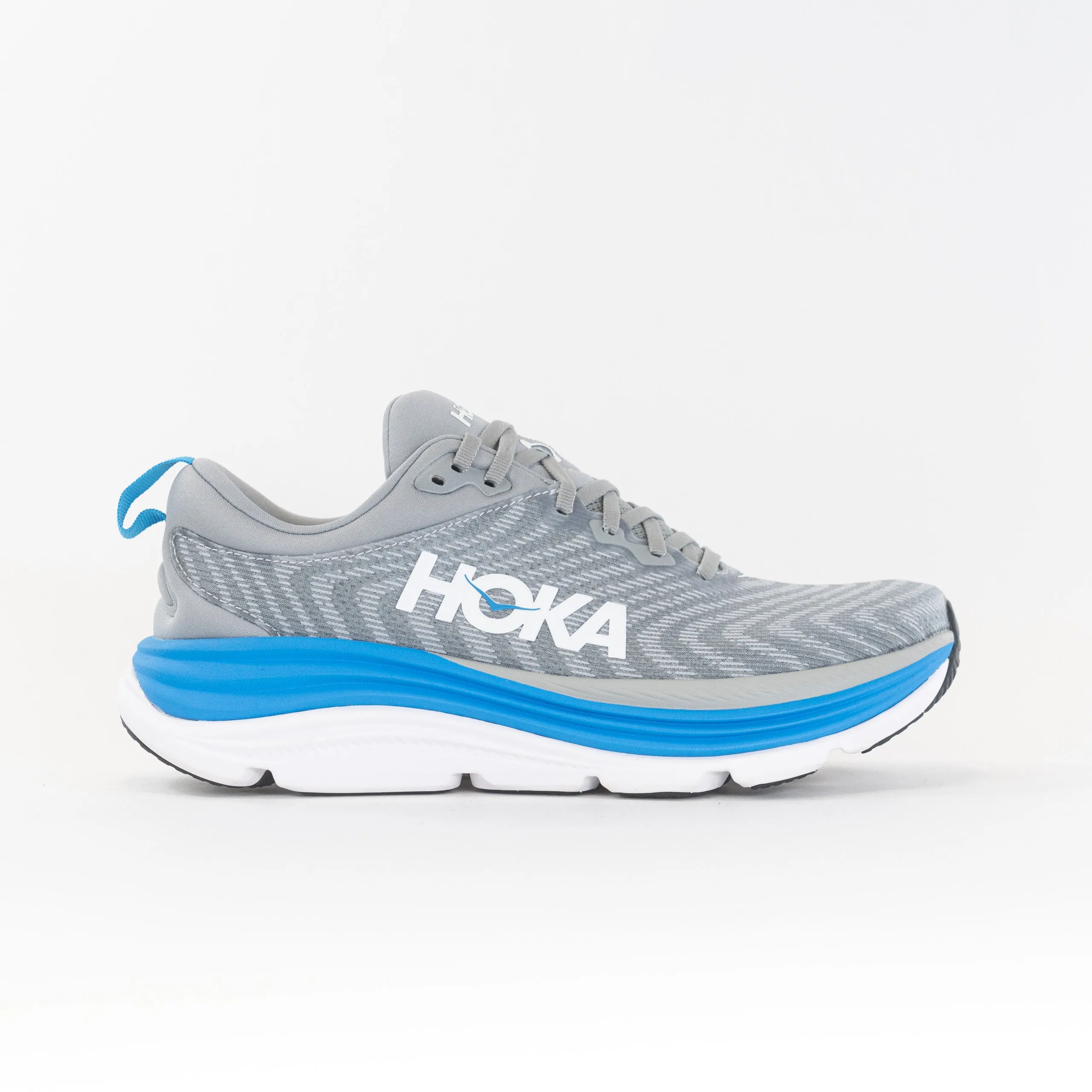 Hoka Gaviota 5 (Men's) - Limestone/Diva Blue