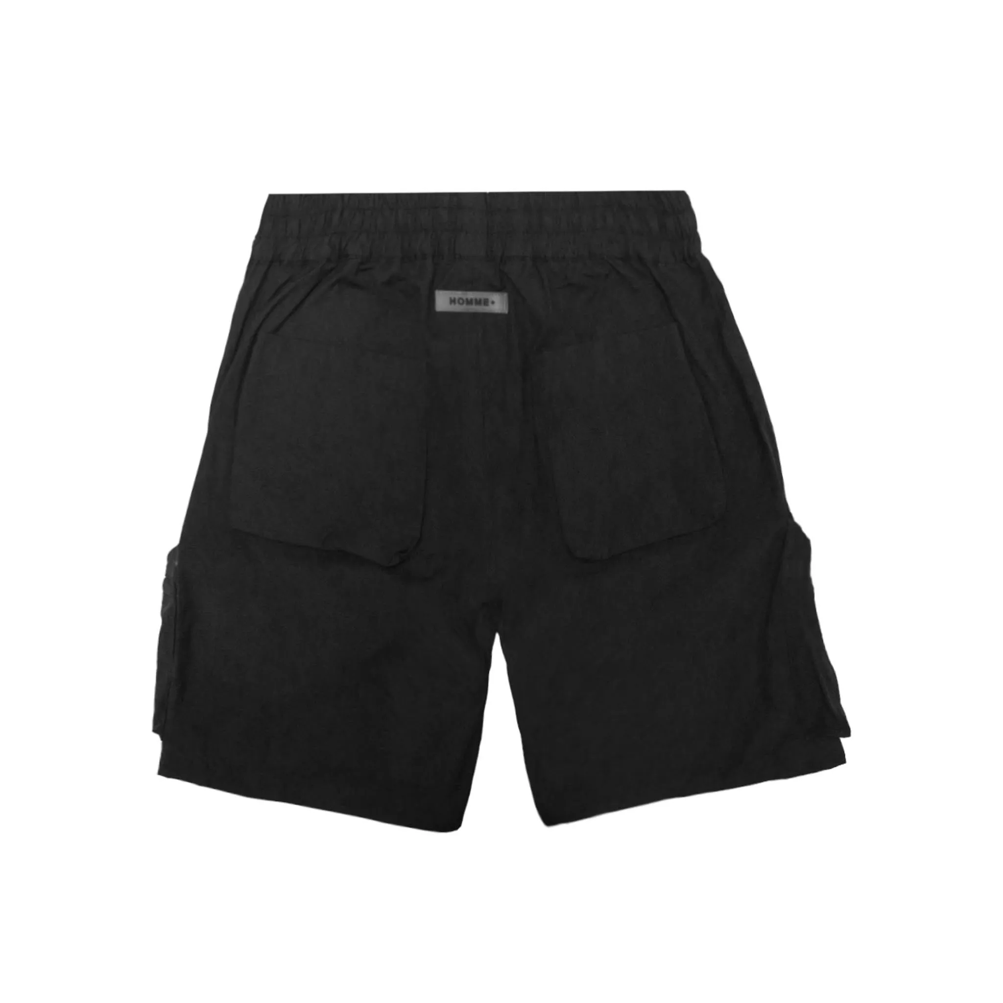 HOMME+ Cargo Short Black