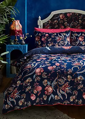 Joe Browns Flamboyant Florals Cotton 200 Thread Count Reversible Duvet Cover Set | Kaleidoscope