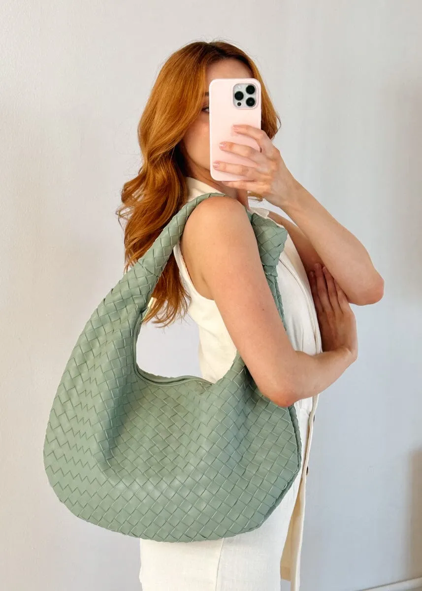 Katherine XL Recycled Vegan Bag - Mint