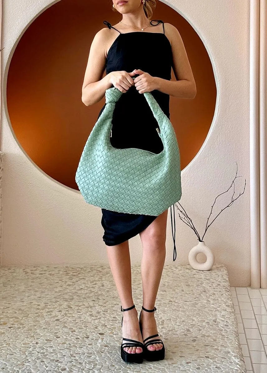 Katherine XL Recycled Vegan Bag - Mint