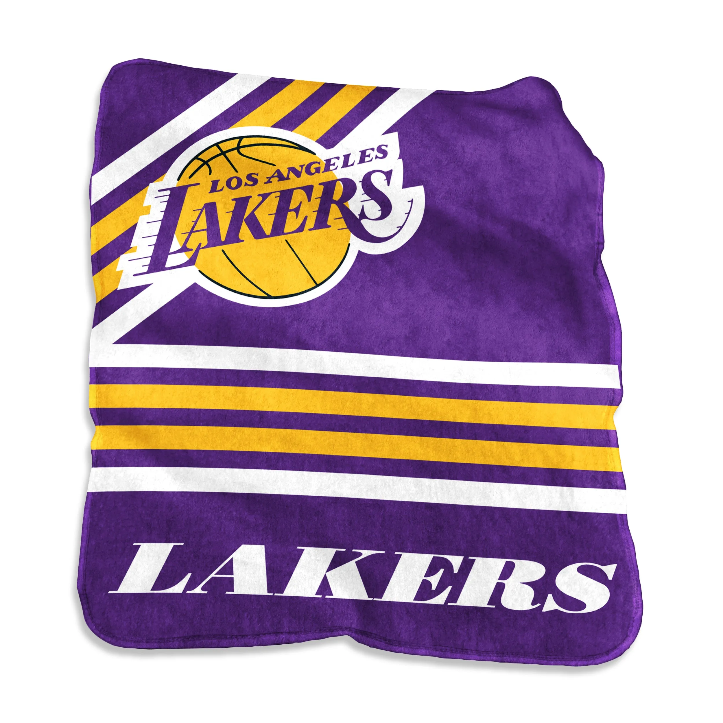 Los Angeles Lakers 50 x 60 Raschel Throw Blanket