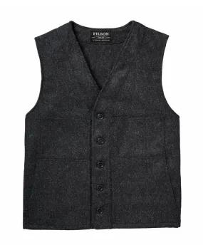 Mackinaw Wool Vest  Charcoal