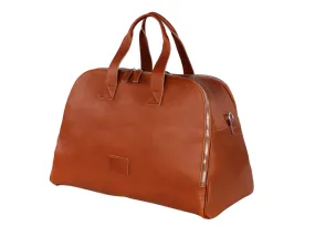 Marco Polo Luxury Travel Bag Cognac