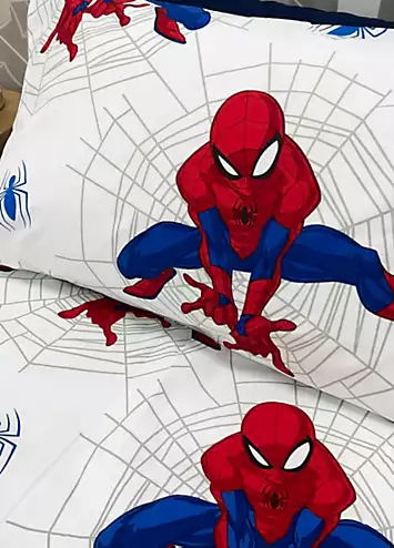 Marvel Spiderman Crimefighter Reversible Single Duvet Cover Set | Kaleidoscope