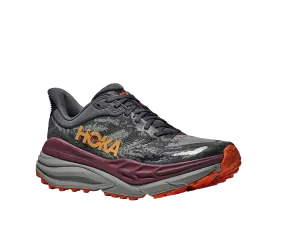 Men's Hoka Stinson 7 Color: Castlerock / Cabernet