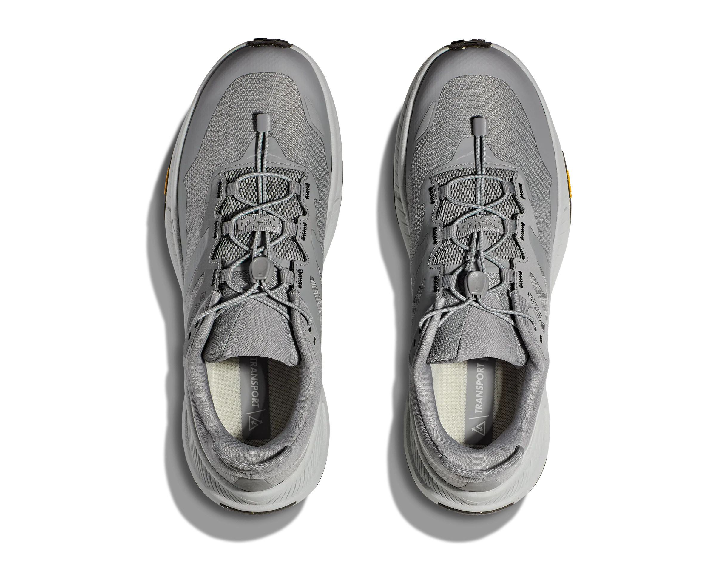 Men's Hoka Transport GTX Color: Galactic Grey / Stardust