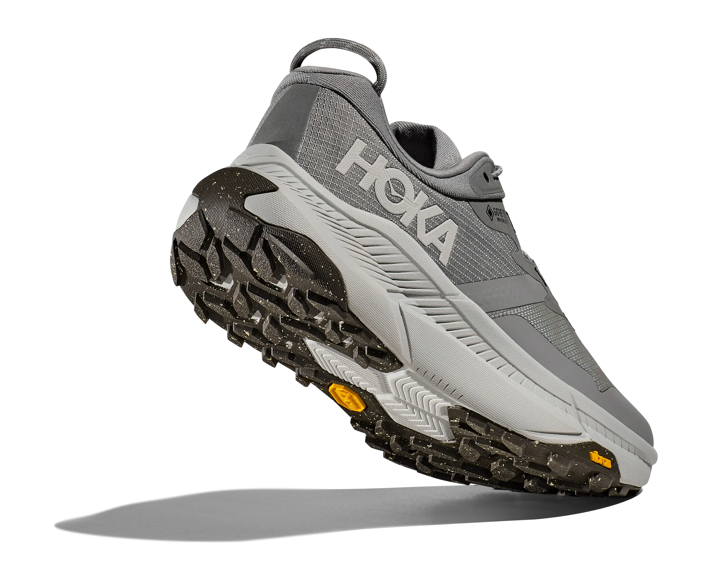 Men's Hoka Transport GTX Color: Galactic Grey / Stardust